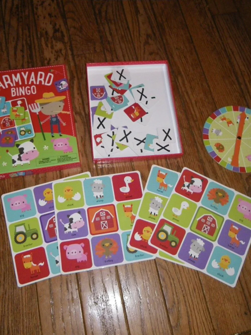 Farmyard Bingo – Memory Bingo – Farmyard Pairs Kid’s Learning Game